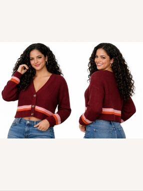 ✨ Aeropostale Cropped Sweater – Size Medium ✨